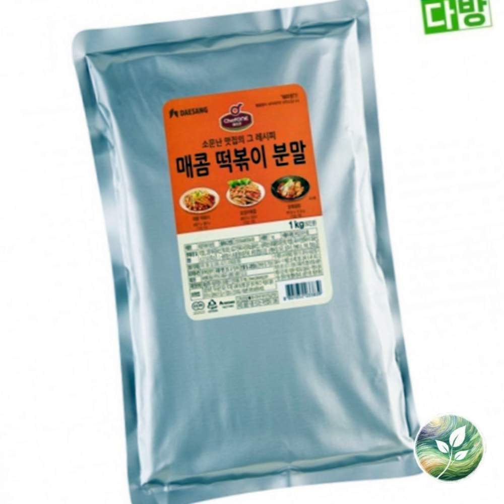 매콤 쉐프원 떡볶이 1kg 즉석식품 분말 : 청초들마켓텐