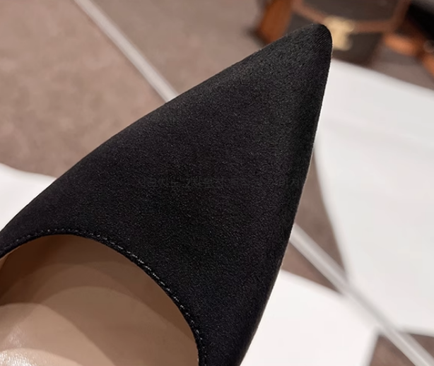 세루카 6,8,10cm 스웨이드 스틸레토 발목 스트랩 힐 1color 상세 이미지 12