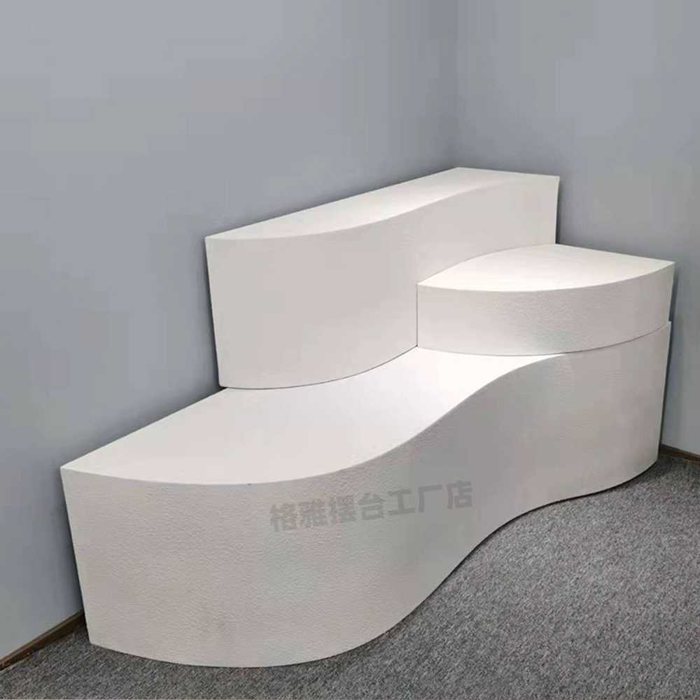 계단식 진열대 매대 수납장 가방 대형 쇼케이스 매장 120cm - 상세 이미지 3