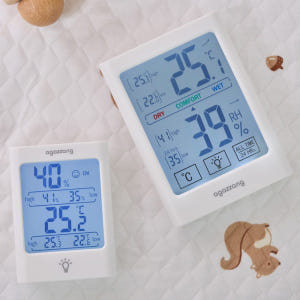 아가짱 백라이트 아기 신생아 디지털 온습도계 미니 실사용 후기 | 효과 있을까? - 상품 이미지 2