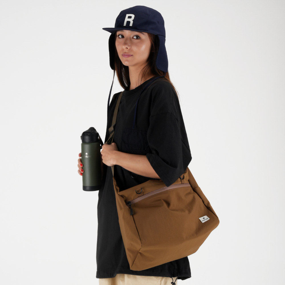 릿지라인 남자 크로스백 여행용 학생 반달 데일리 여행용 남성 이미지 7