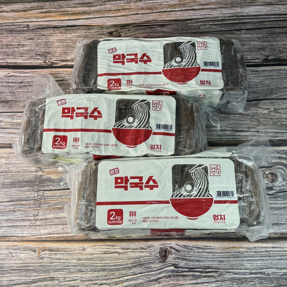엄지 막국수 비빔 막국수면 업소용 2kg, 1개 - 상세 이미지 4