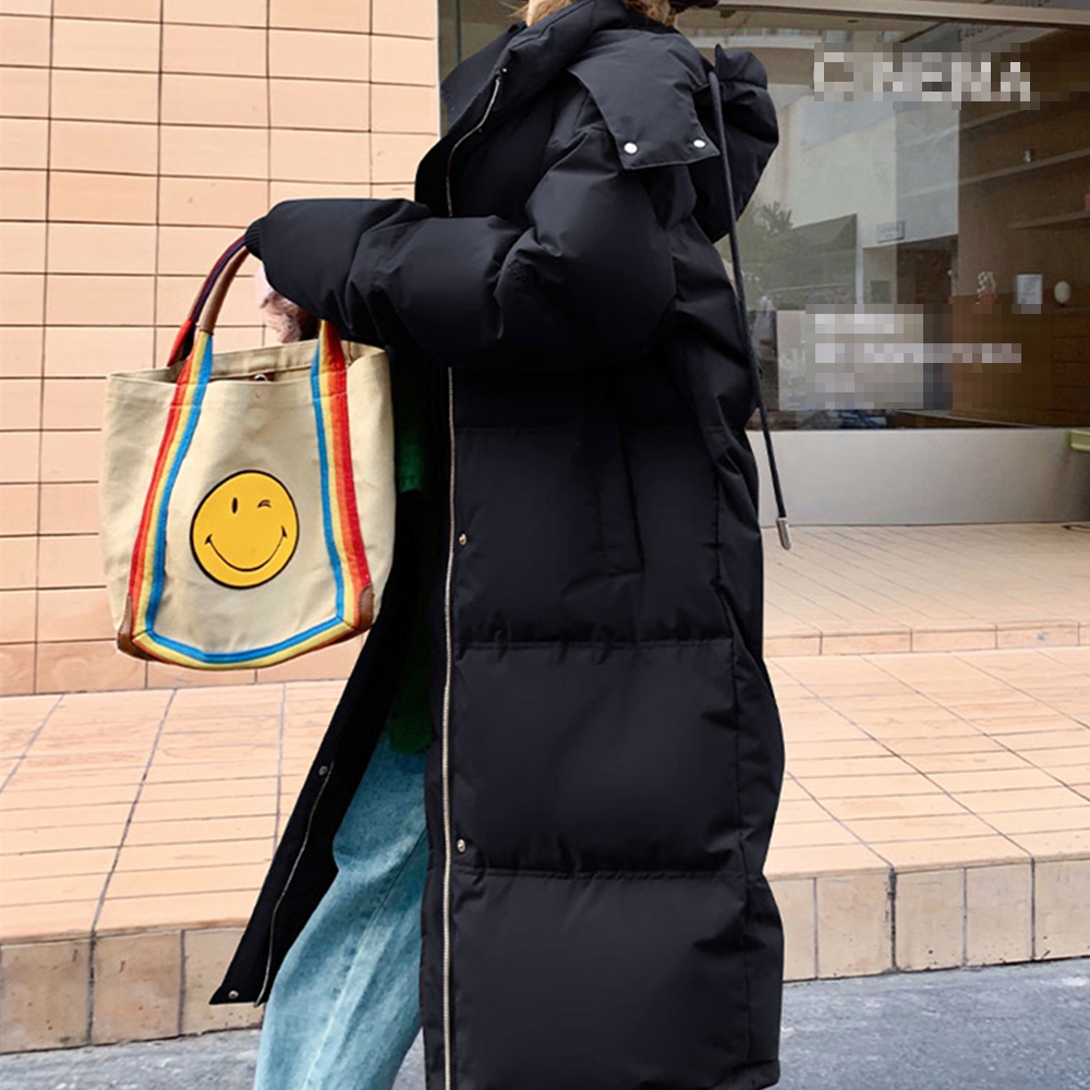 올겨울유행패딩 여성 모자달린 야상 롱롱 패딩 이미지 6