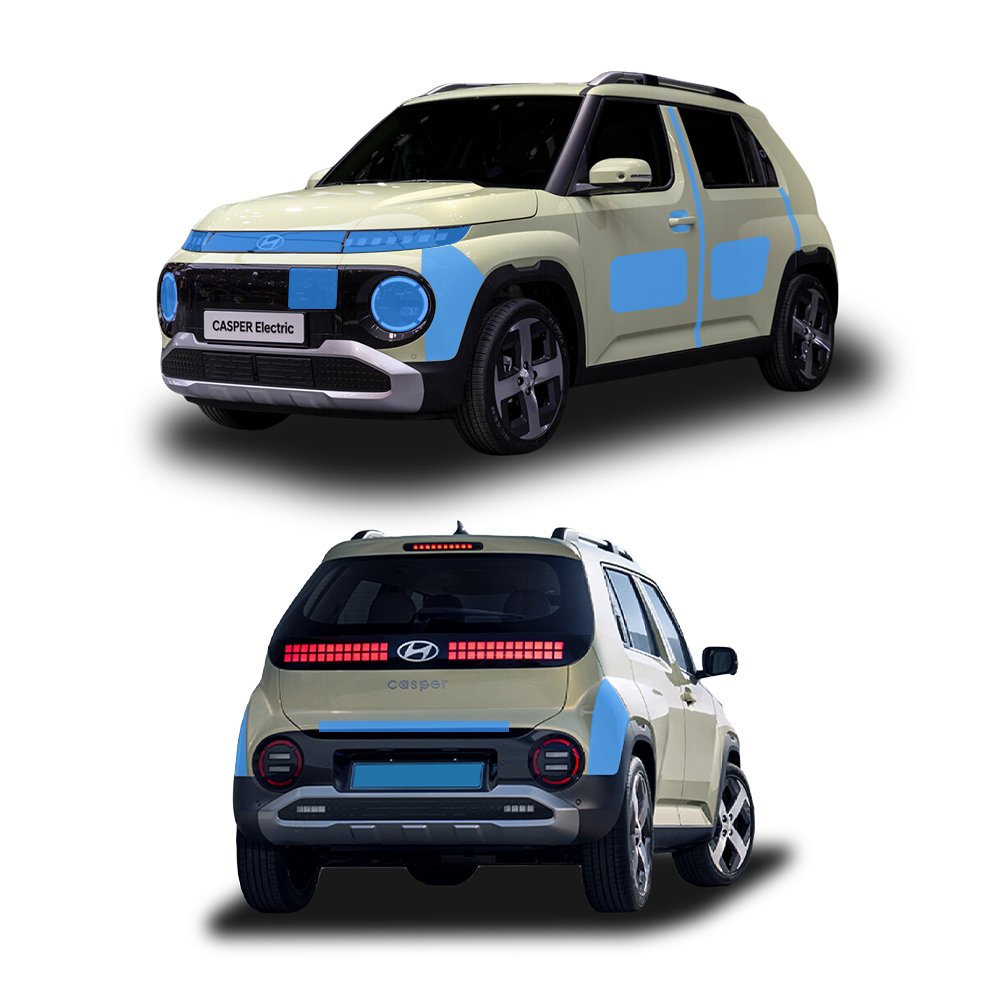 창원 PPF 캐스퍼 EV PPF 필름 생활보호필름 헤드라이트 - 상품 이미지