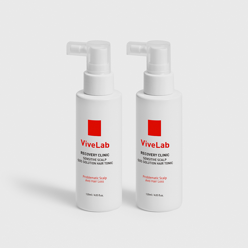 SOS 두피 트러블 토닉 (문제성 두피 초기 탈모) 그리너리, 120ml, 2개