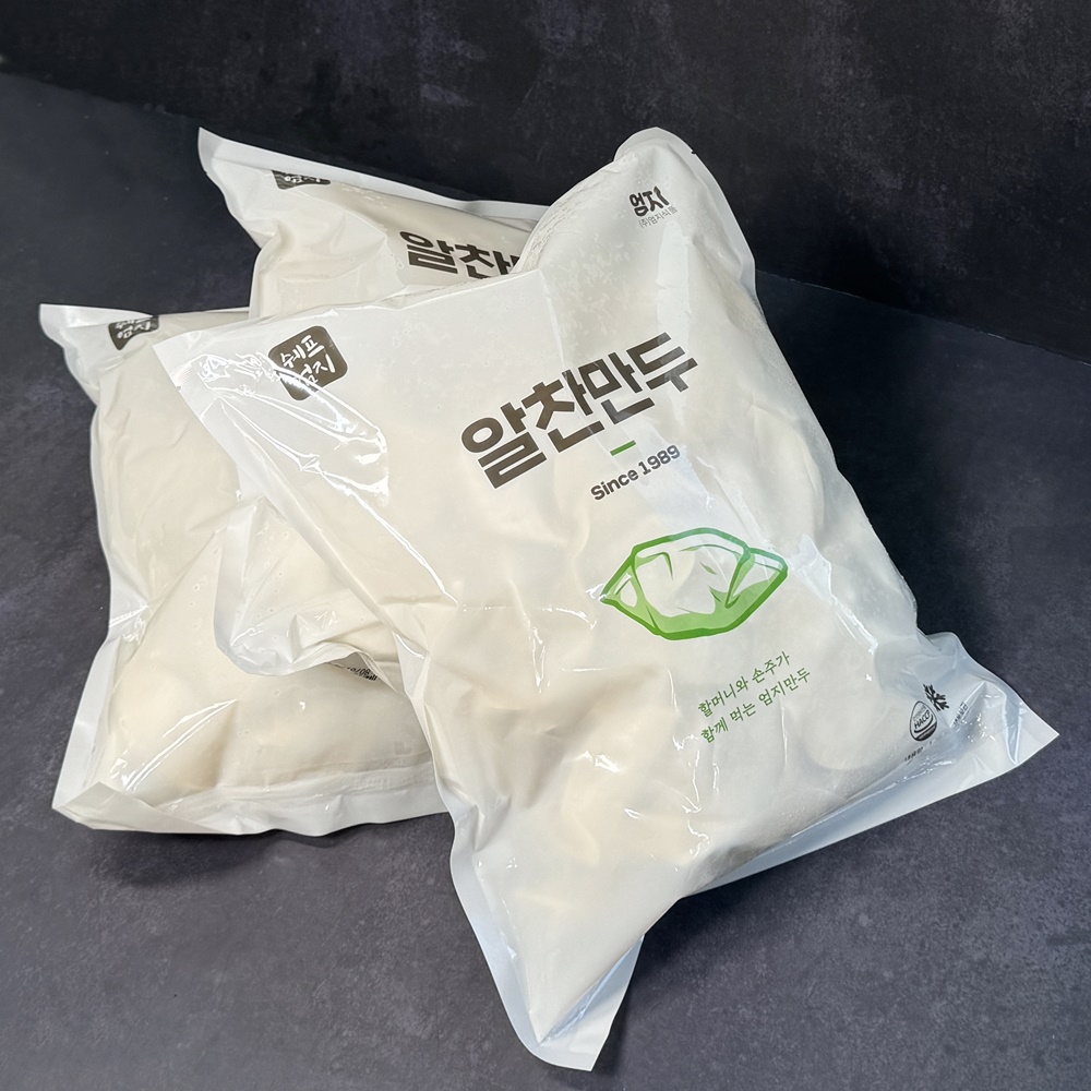 엄지 맛있는 알찬 교자만두 피시방 업소용 냉동만두 고기, 1.35kg, 1개 - 상세 이미지 3