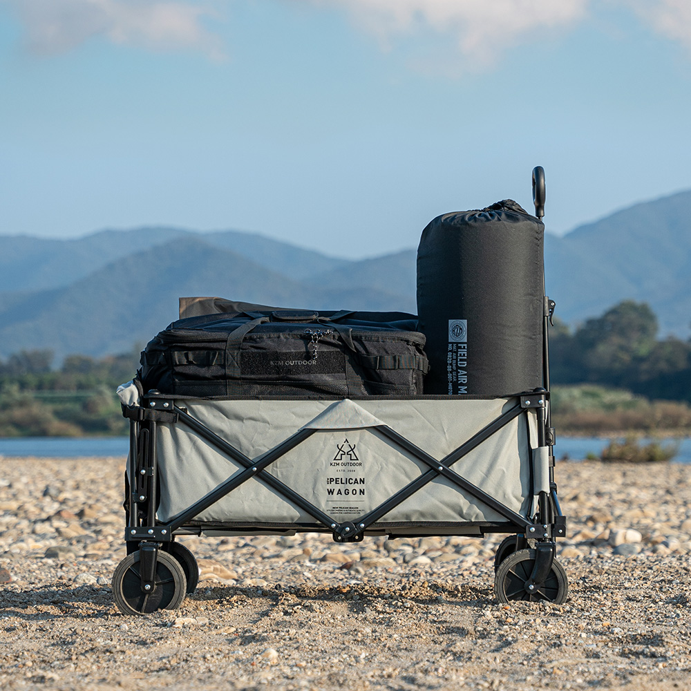 NEW 펠리컨 캠핑웨건 확장형 접이식 광폭 웨건 카트 캠핑용품