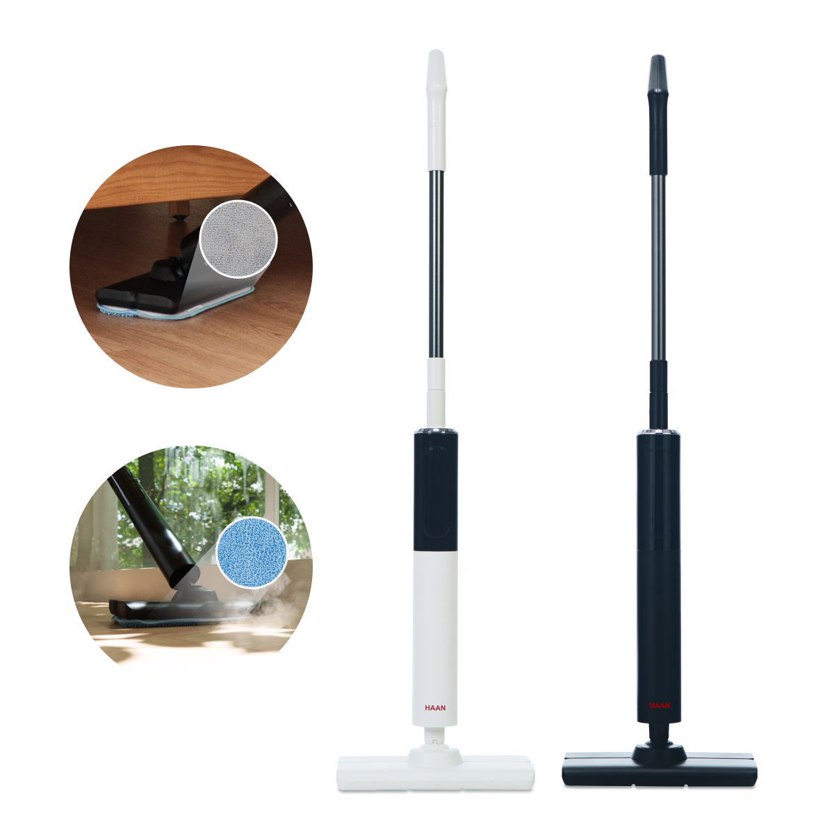 [25년형 NEW] 한경희 스팀살균&마른걸레 듀얼 스팀청소기 HESM-D1600