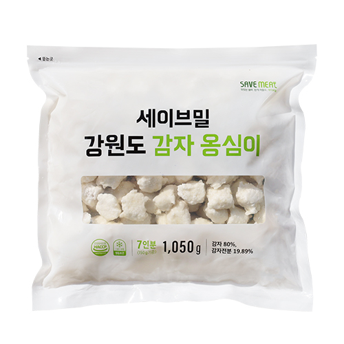 대용량 7인분 강원도 감자옹심이 1.05kg, 2개 이미지 3