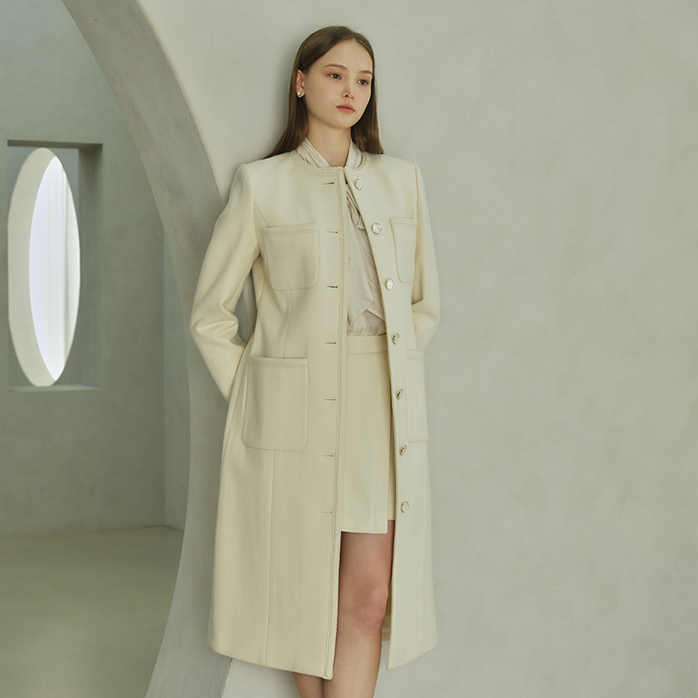 ELENA Round trimming coat (AW Hainsworth... 착용 후기 | 사이즈/핏 총정리 - 대표 이미지