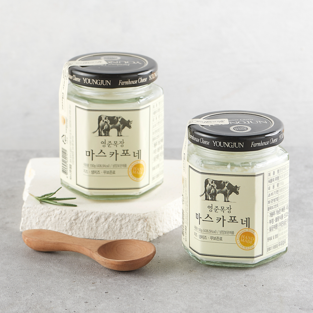 영준목장 수제 마스카포네 150g : 영준목장