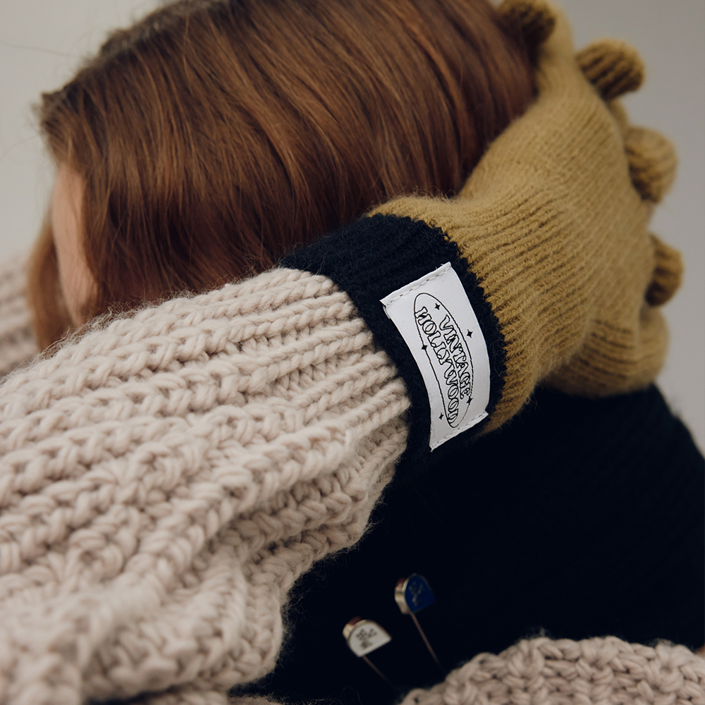 [네이버단독][빈티지헐리우드]Soft Touch Muffler&Gloves SET_VH239OAC700M - 상세 이미지 3
