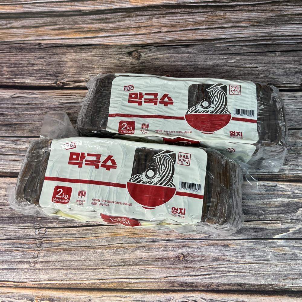 엄지 막국수 비빔 막국수면 업소용 2kg, 1개 - 상세 이미지 2