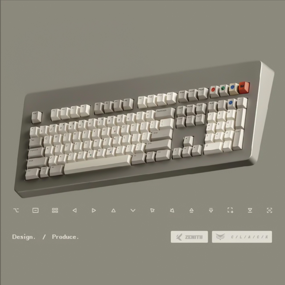 ZenithKey 5160 PBT 염료승화 키캡 All-in-one - 상세 이미지 2