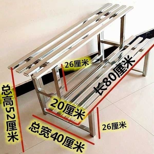 화분정리대 받침대 스테인레스 다육이 4단 발코니용 베란다용 계단식 길이 80cm 4층 이미지 6