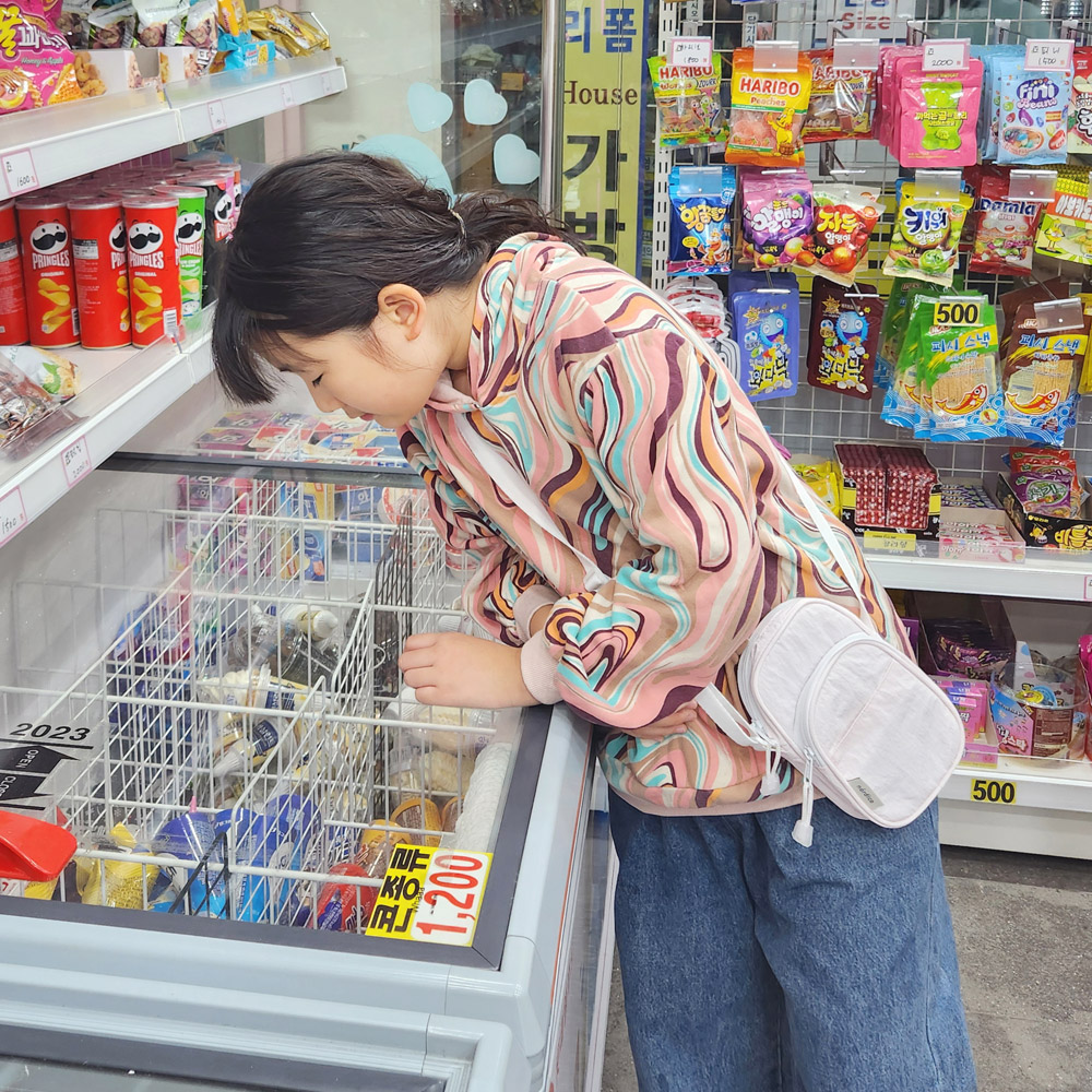 노르디코 초등핸드폰가방 키즈핸드폰가방 초등메신저백 아기크로스백 국내제조