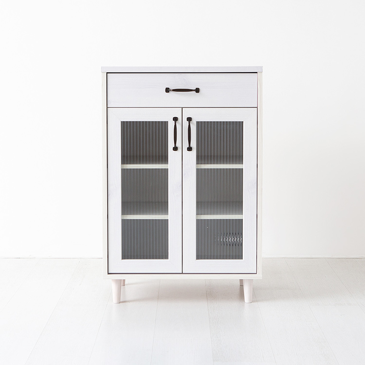 레탄토 서랍문 수납장 CHM9060 600x400x900mm, 2단, 화이트파인베니어 7238.5277 - 상품 이미지