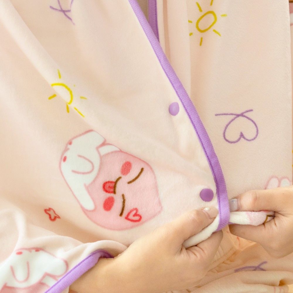 라이언 무릎담요 야외담요 극세사 망토 카카오 굿즈 겨울템 이미지 7