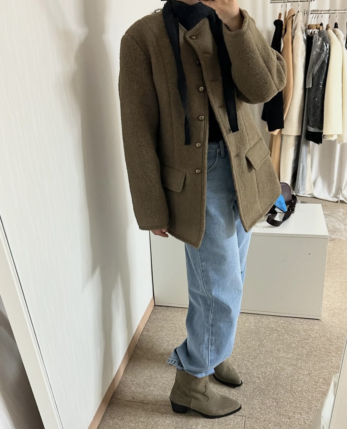 wool 70) mute alpaca wool coat 상세 이미지 45