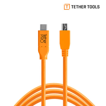 테더툴스 테더툴스 TetherPro USB-C to 2.0 Mini-B 5Pin 카메라 케이블