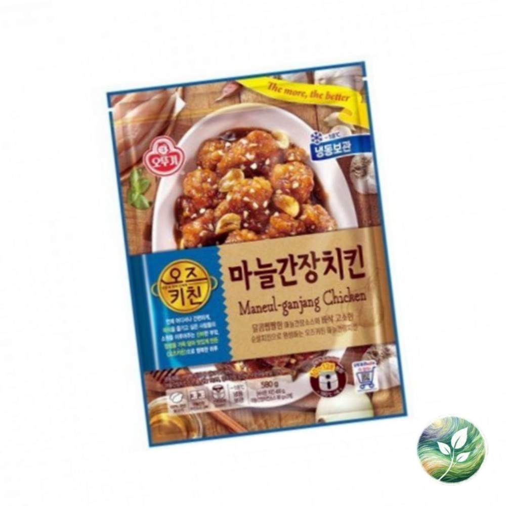 냉동 오즈키친 마늘간장치킨 580g : 청초들마켓텐