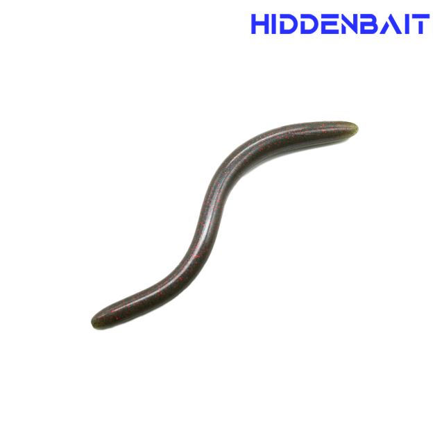 히든베이트 에르사 프리리그 배스웜 배스낚시 소프트베이트 H007 PUMPKIN RED, 12.7cm(5인치) - 상품 이미지