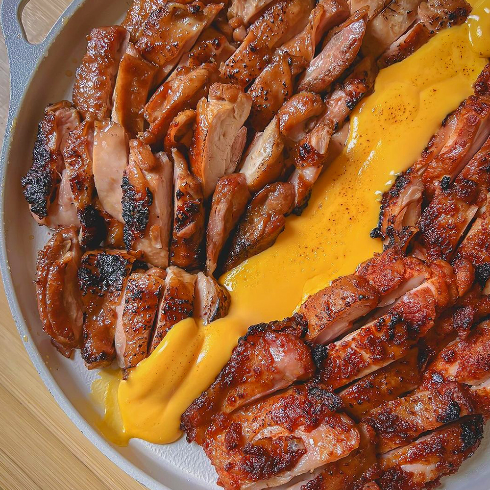 에어프라이어 간장닭갈비 스테이크 1kg - 상품 이미지