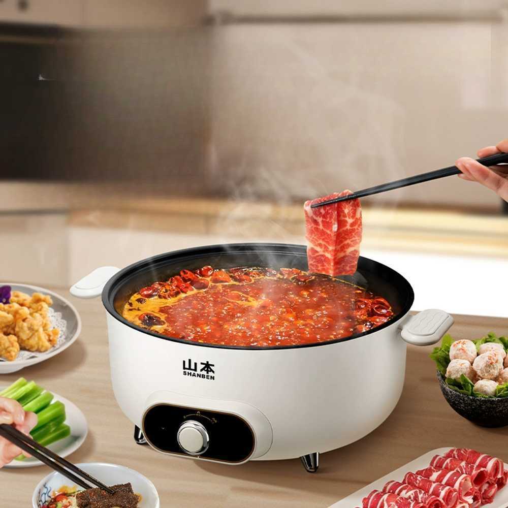 다기능 전기 찜통 대용량 냄비 요리 도구 주방 녹색 전기찜기 3층 10L - 상세 이미지 2