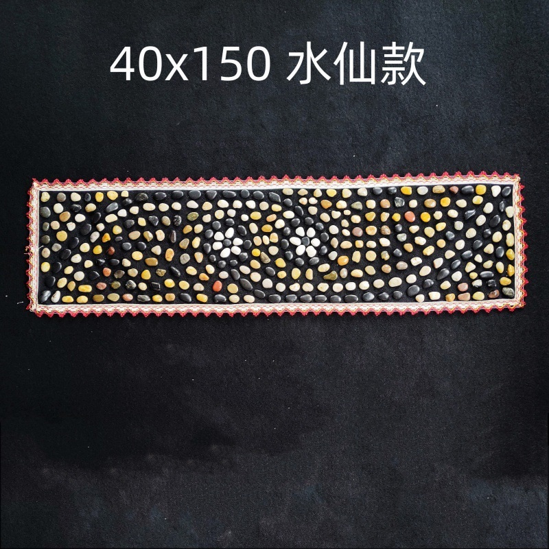 발 지압 매트 발바닥 지압판 발판 자갈 마사지 돌 천연 맨발걷기 소형 40x50은 B형 이미지 6