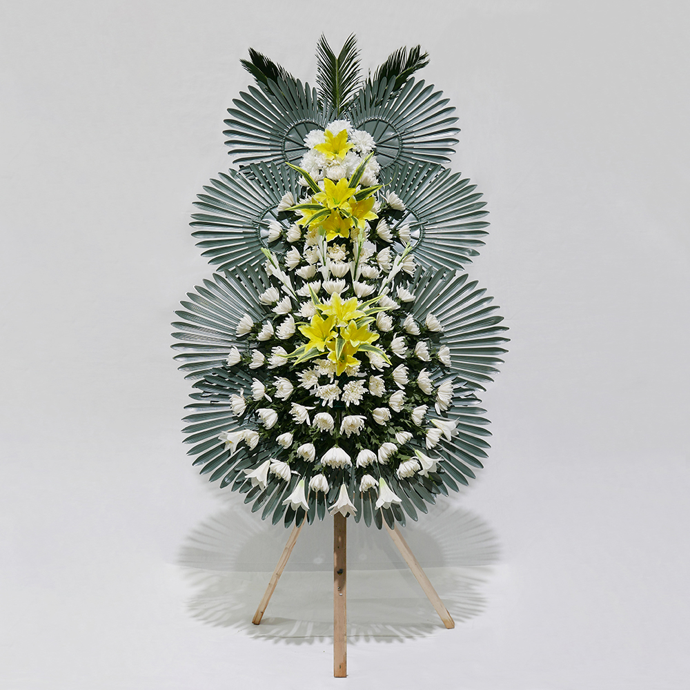 근조화환 3단 기본 장례식장 리본문구 삼가 조의 부고 3시간 전국당일 꽃배달서비스 전문