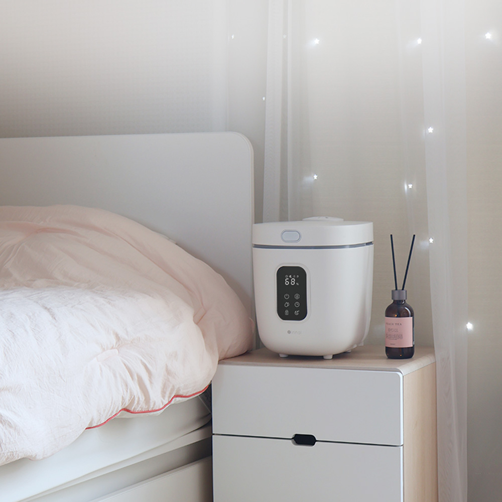 이놀 100도 끓이는 살균 가열식 가습기 신생아 아기 올스텐 대용량 4L 밥통 세척편한