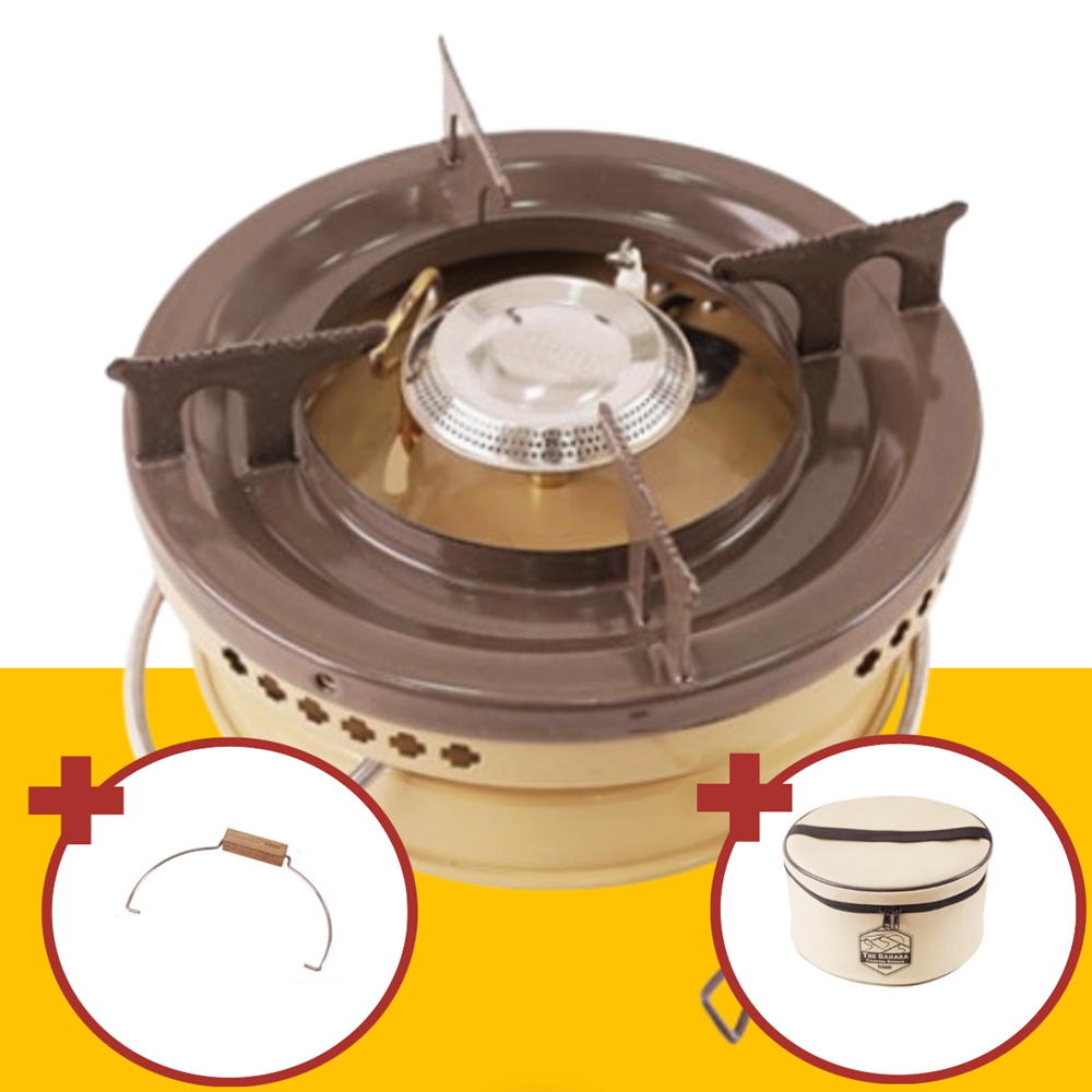 트루버 사하라 해바라기 캠핑 가스 강염 버너 휴대용 야외용 스토브 부르스타 가스렌지