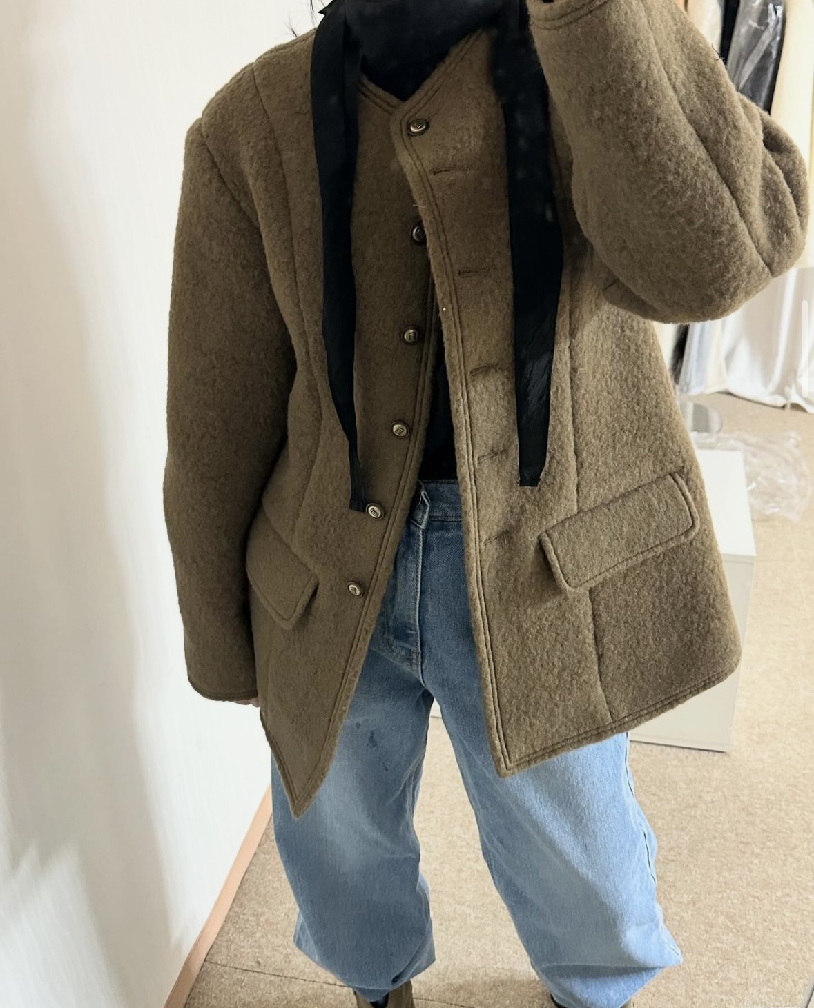 wool 70) mute alpaca wool coat 상세 이미지 37