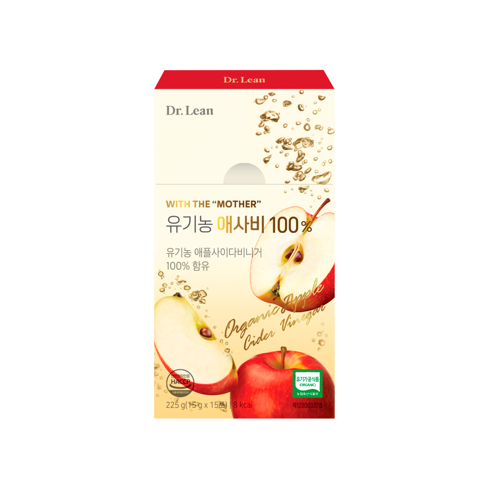 [3박스] 닥터린 유기농 애사비 100% 애플사이다비니거 15포, 3개 - 상세 이미지 3