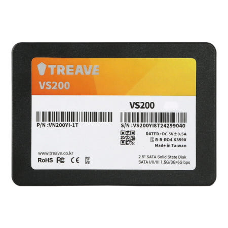 비즈텍 TREAVE VS200 SSD (512GB)