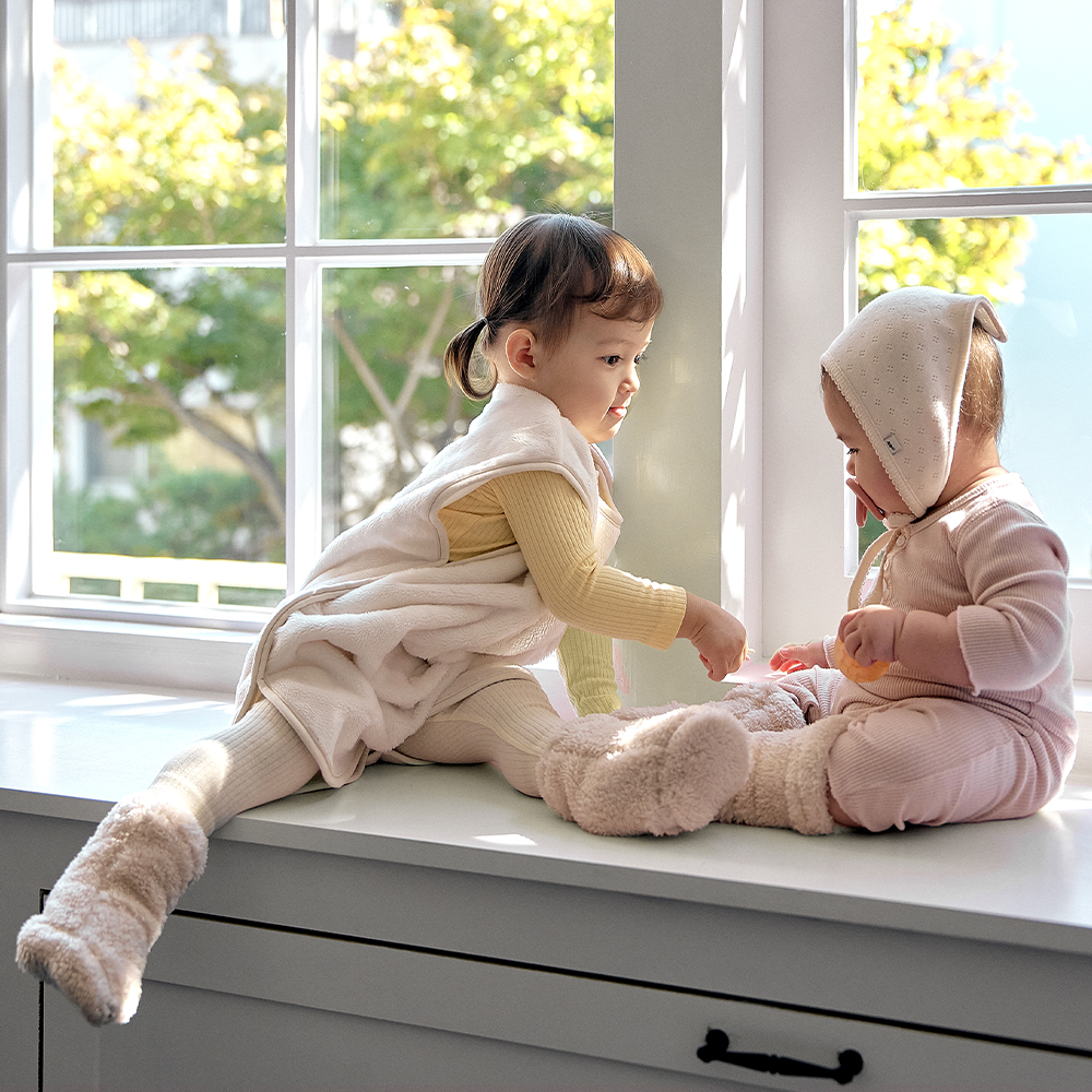 아기 풋워머 겨울양말 발워머 아기 발토시 수면양말