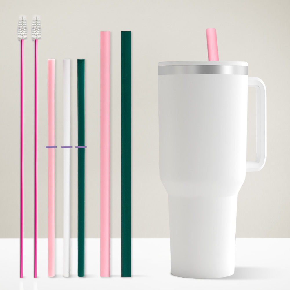실리콘빨대 3P 재사용빨대 스타벅스 스탠리 텀블러 호환가능  100%국내제조