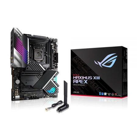 에이수스 [해외]ASUS ROG Maximus XIII Apex (WiFi 6E) Z590 LGA 1200(인텔® 11세대/10세대) ATX 게이밍 마더보드 (PCIe 4.0, 18 파워