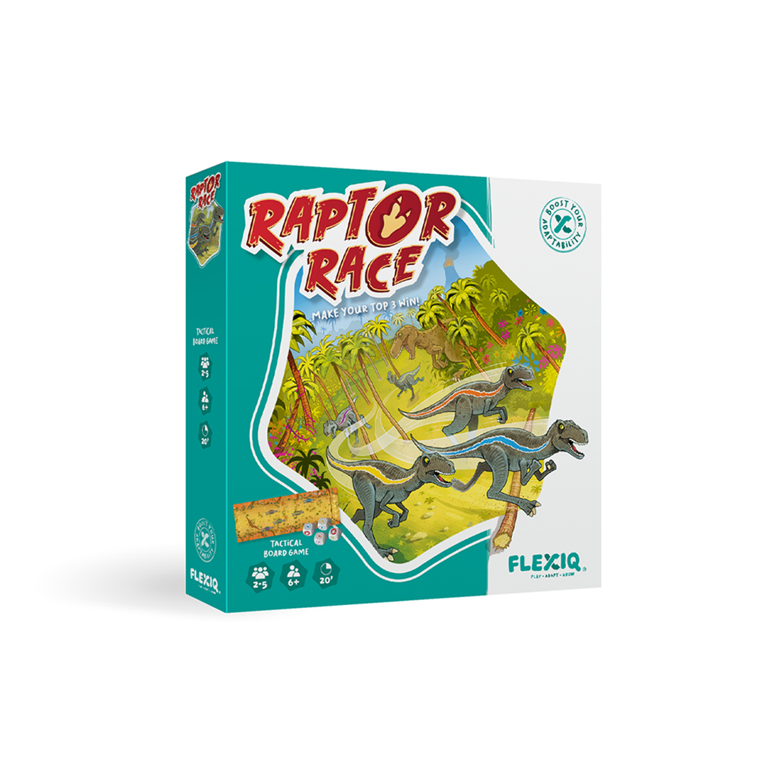 플렉시큐 랩터 레이스 보드게임 Raptor Race 어린이 교육 - 상품 이미지