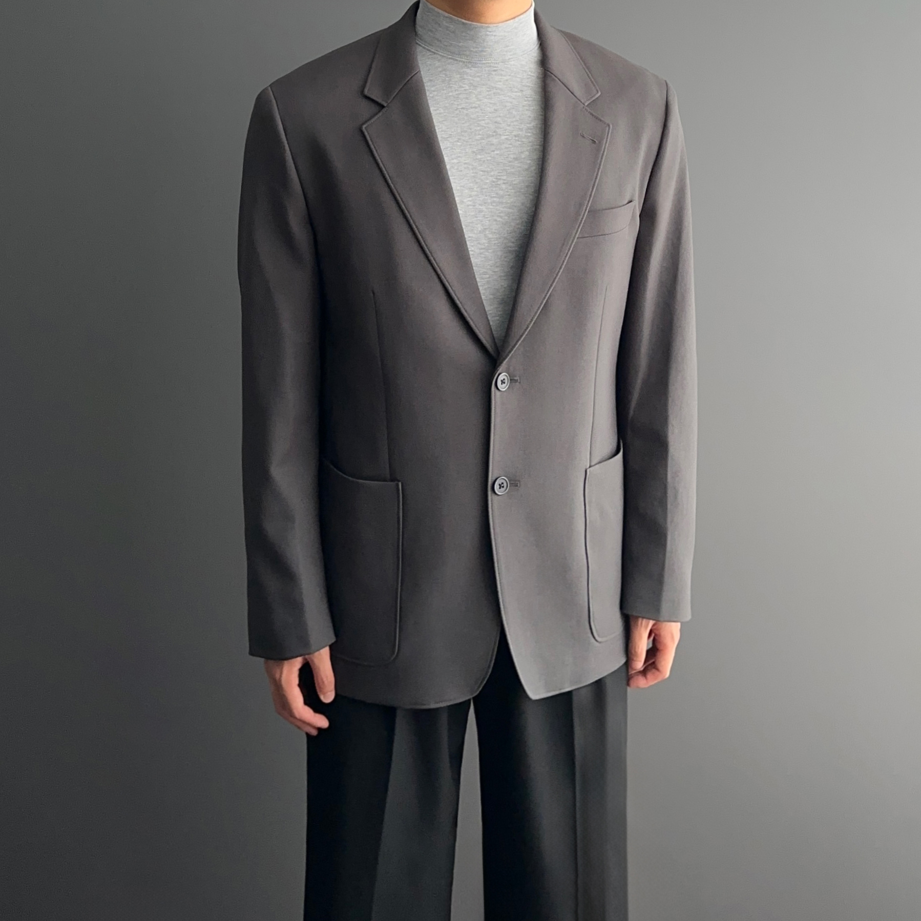 1+1 남자반목폴라 남자반폴라 반터틀넥 - 상세 이미지 3
