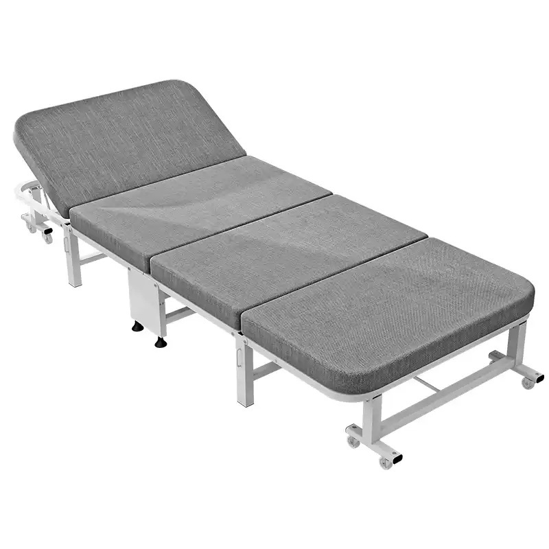 1인용 간이침대 사무실 숙직실 접이식 바퀴 매트 01.60cm - 상세 이미지 5