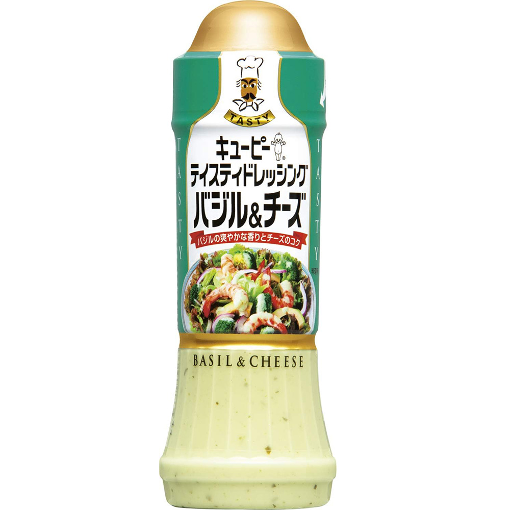큐피 테이스티 드레싱 바질치즈 210ml