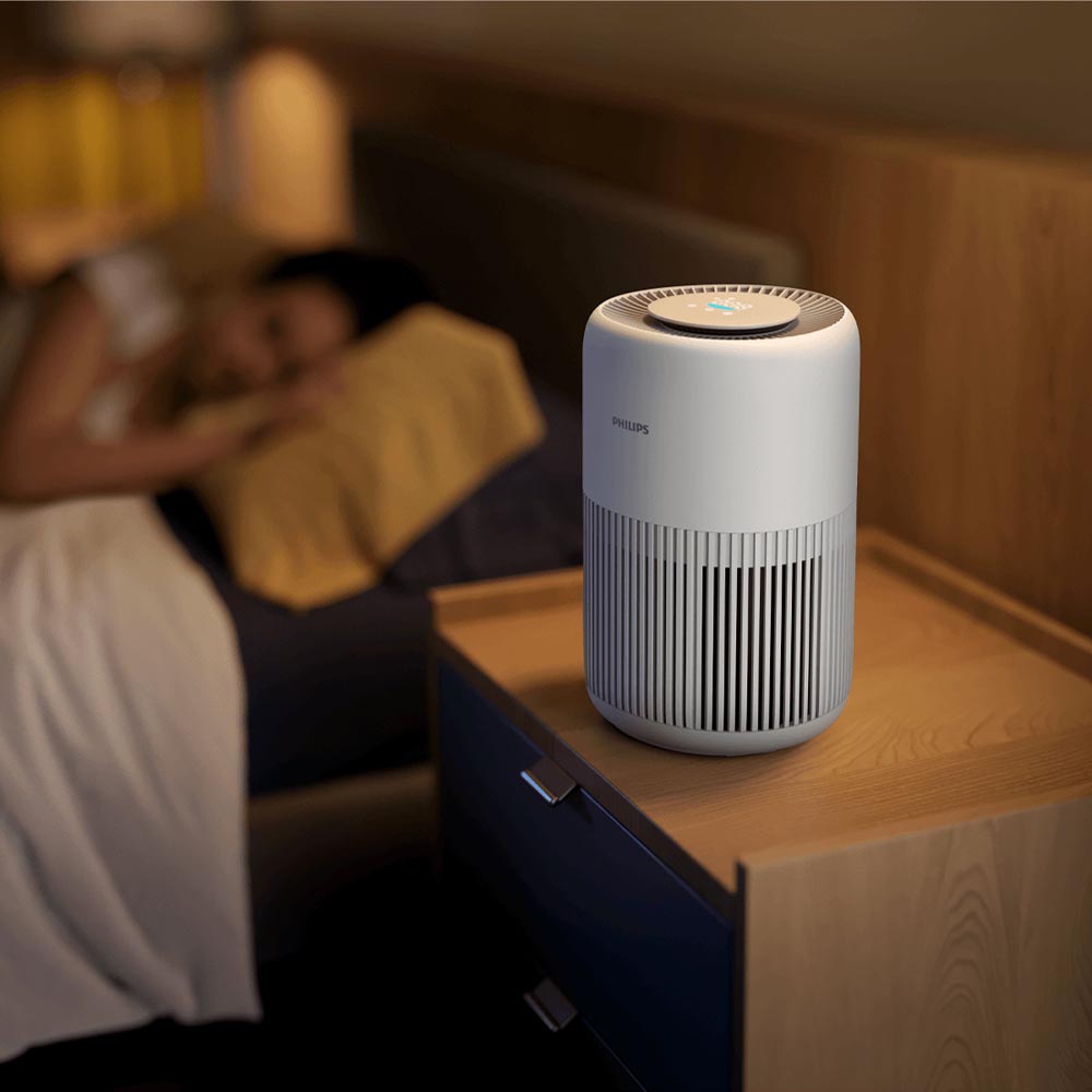 필립스 퓨어 프로텍트 미니 900시리즈 앱연동 공기청정기 화이트 AC0950/10