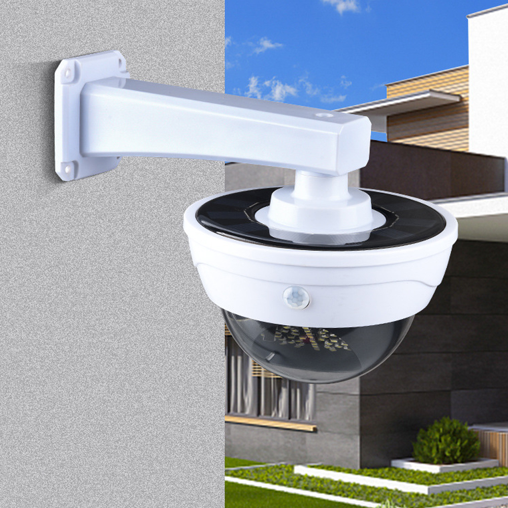 모형 CCTV 가짜 카메라 모조 태양광 감시 방범등 태양열 돔형 설치 - 상세 이미지 5