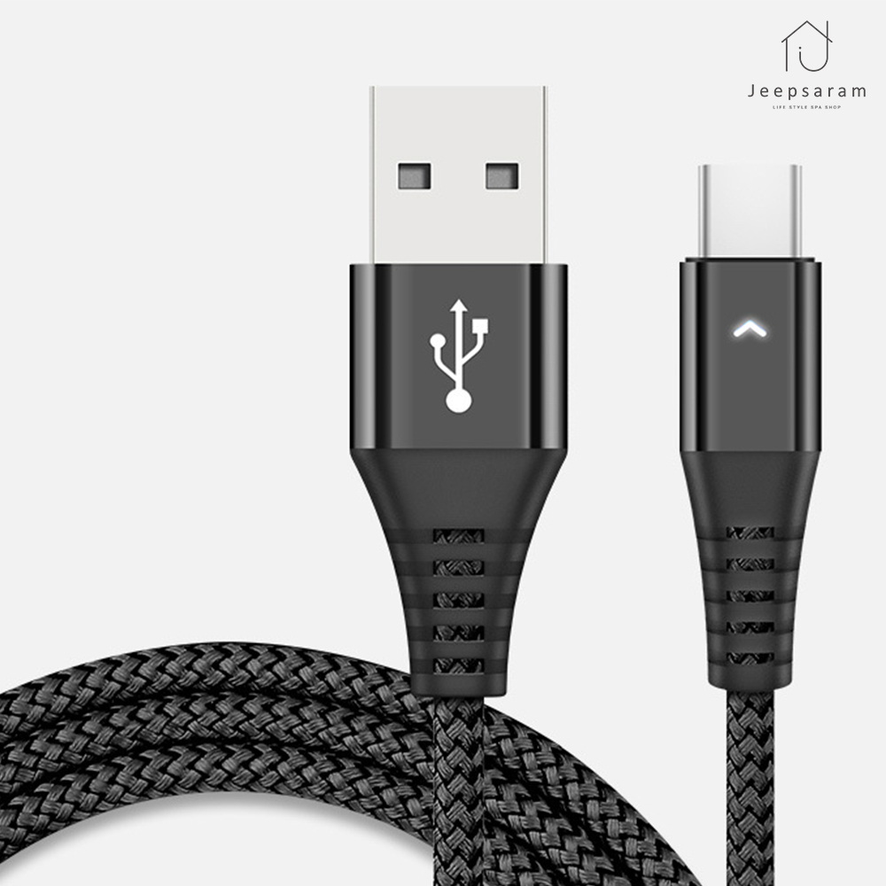 c타입 1.2m 초고속 충전 케이블 충전기 usb 핸드폰 a to c - 상품 이미지