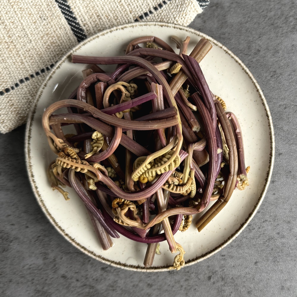 데침 삶은 고사리 중국산 데친 고사리 업소용 1kg, 1개 - 상세 이미지 2