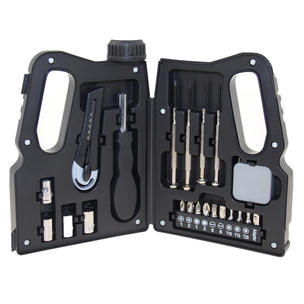 맥가이버 툴킷 세트 21pcs 고급 보관상자 포함 가정용 수리도구 TOOLKIT SET - 상세 이미지 2