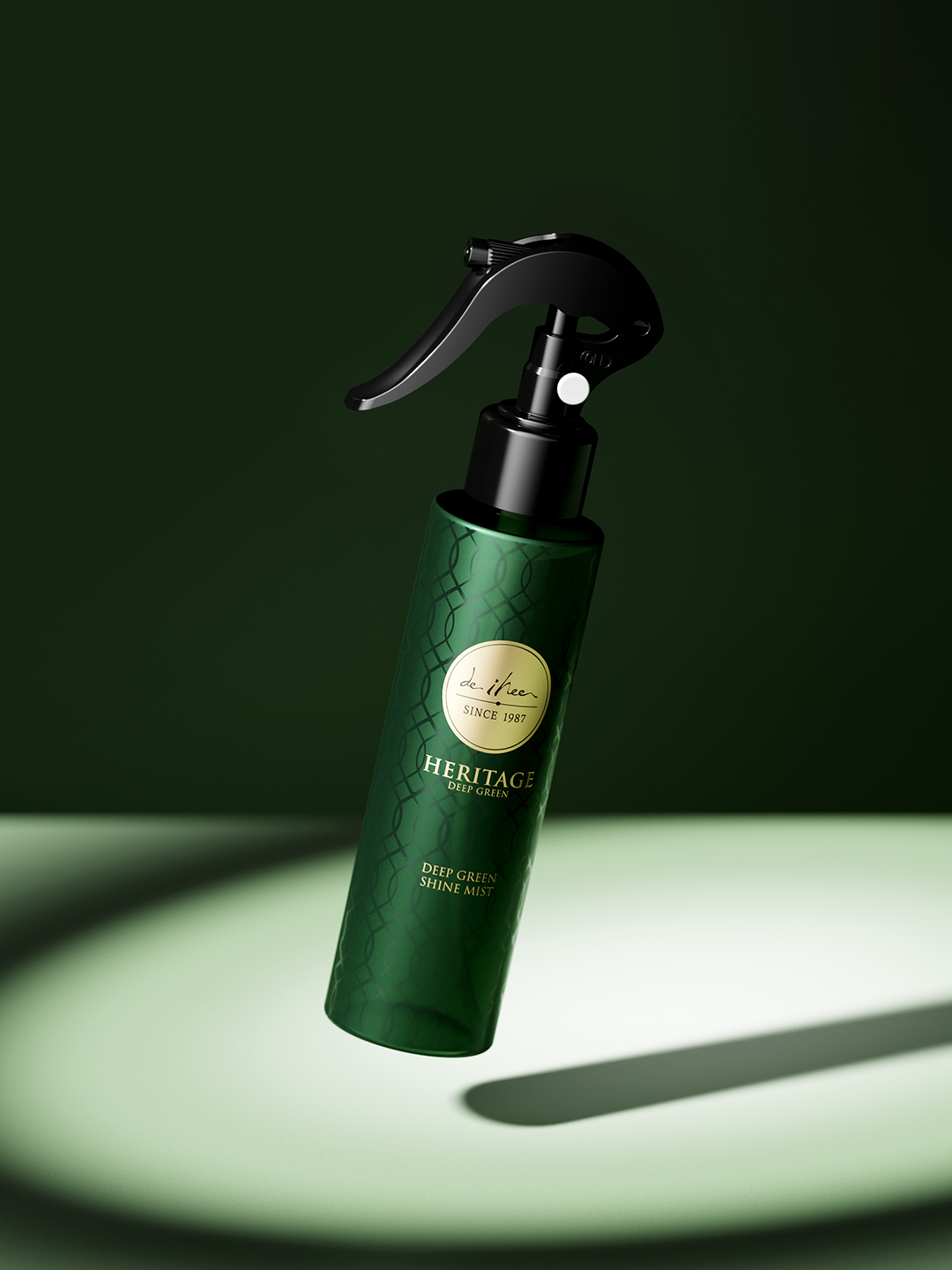 이희 헤리티지 딥그린 샤인 미스트 150ml 노워시 뿌리는 헤어 컬링 수분 단백질 오일 퍼퓸 - 상세 이미지 5