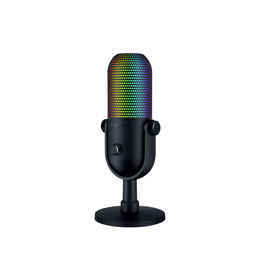 레이저코리아 세이렌 V3 Chroma 32비트 콘덴서 USB 마이크 블랙 - 상세 이미지 2