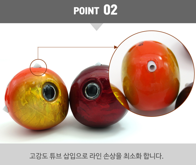 트리플 고중량 Cod 코드 유동식 대구라바 타이라바 헤드 250g 대구 낚시 - 상세 이미지 5